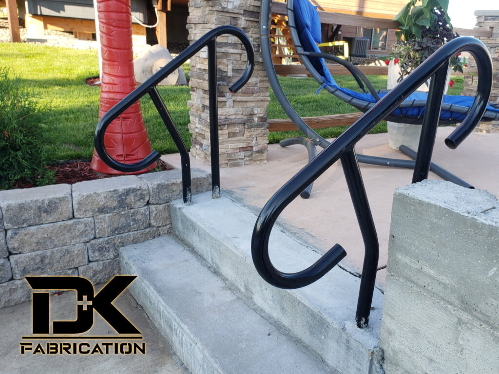 Hand Rails made from 1.75" OD x .120WA ERW Tubing